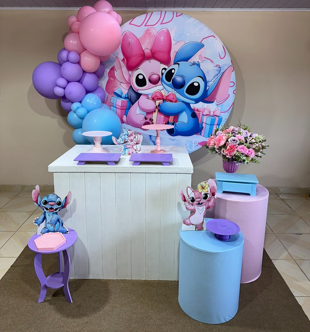 Kit Stitch 1 - DECOR FESTAS PEGUE MONTE & BALÕES