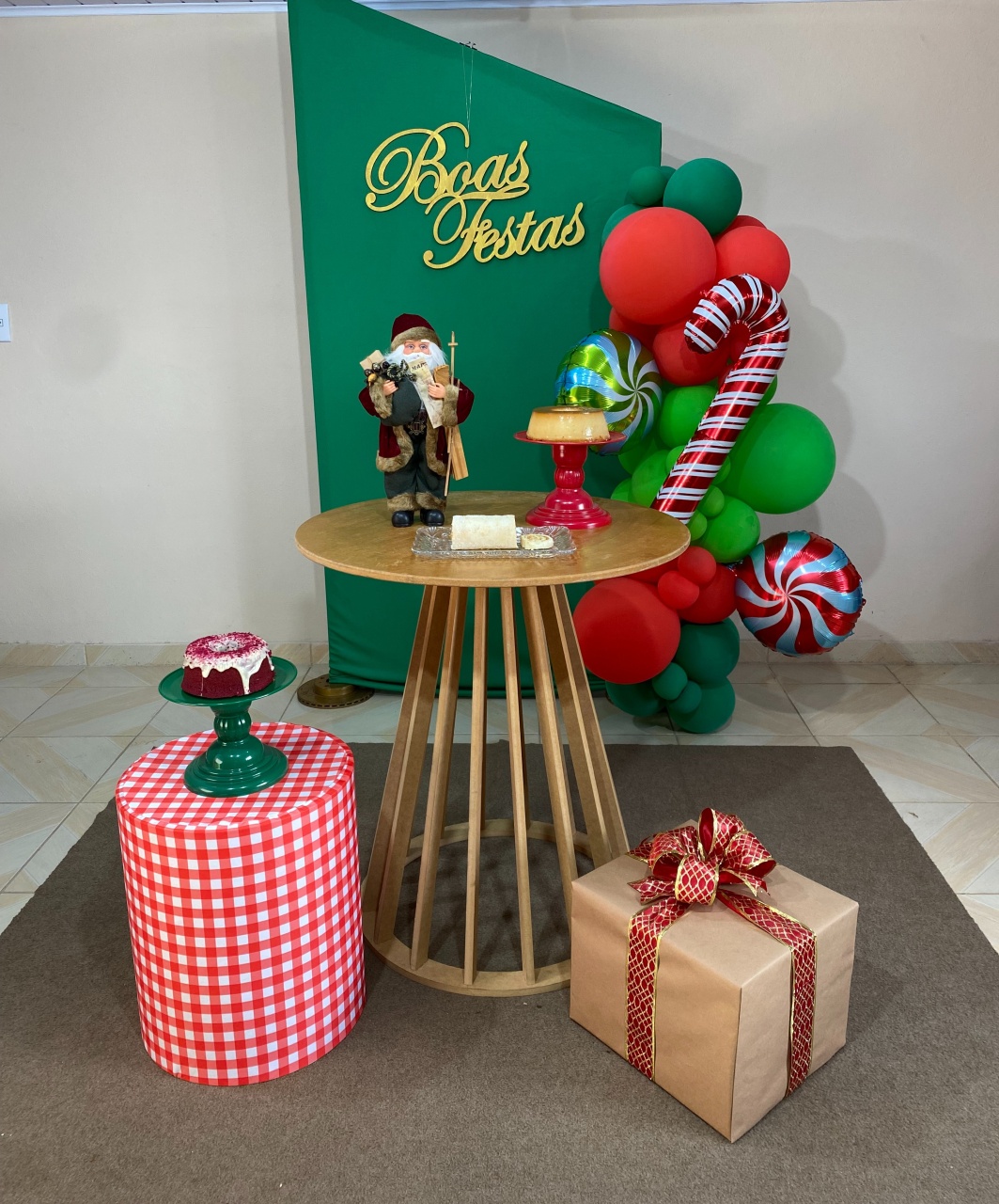 Kit Natal 11 - DECOR FESTAS PEGUE MONTE & BALÕES