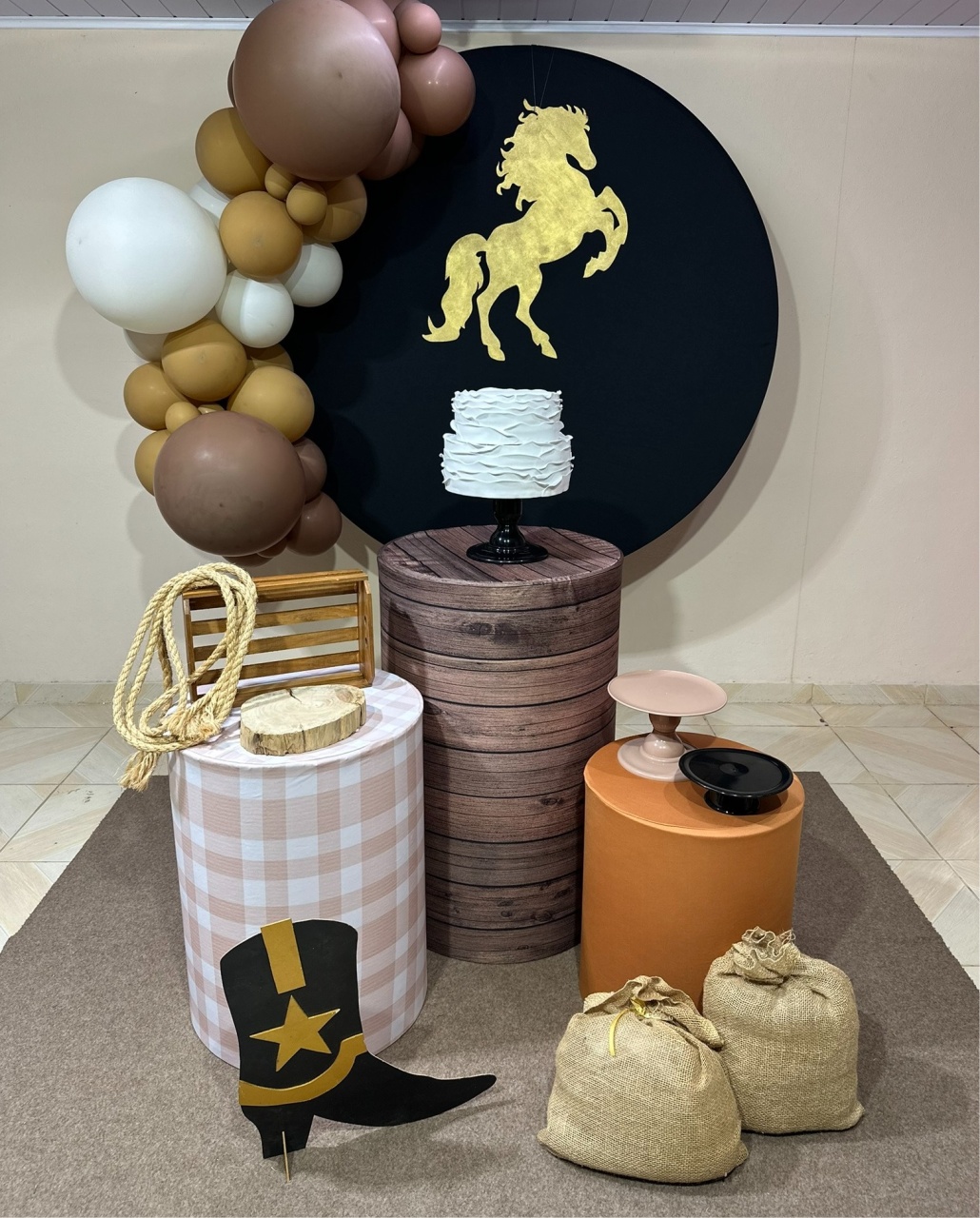 Kit Adulto Country 3 - DECOR FESTAS PEGUE MONTE & BALÕES