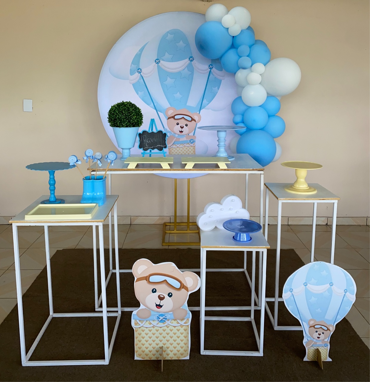 Kit Urso Baloeiro 2 - DECOR FESTAS PEGUE MONTE & BALÕES