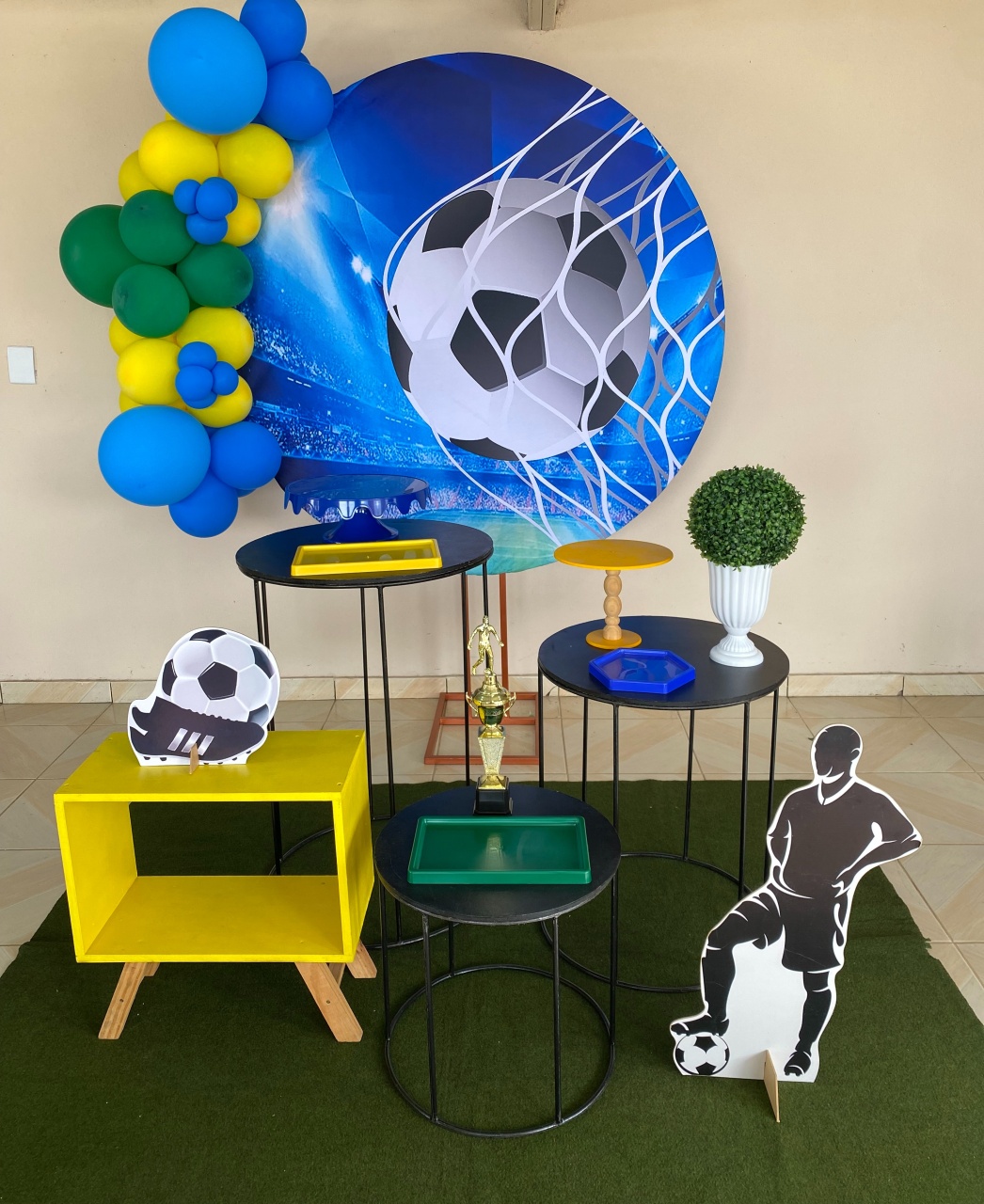 Kit Futebol 7 - DECOR FESTAS PEGUE MONTE & BALÕES