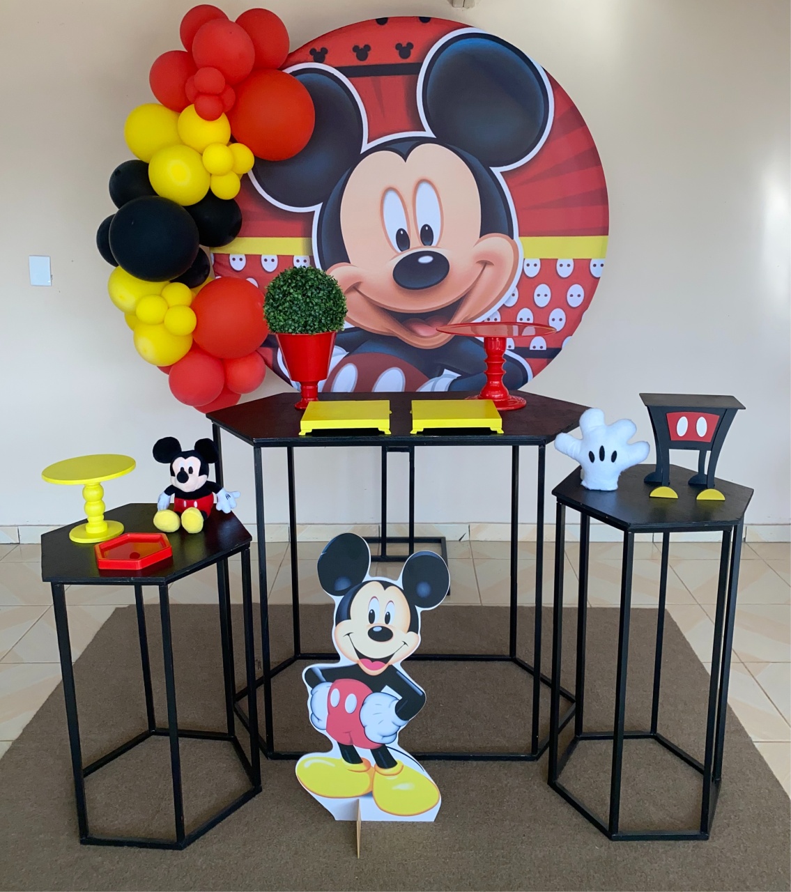 Kit Mickey 3 - DECOR FESTAS PEGUE MONTE & BALÕES