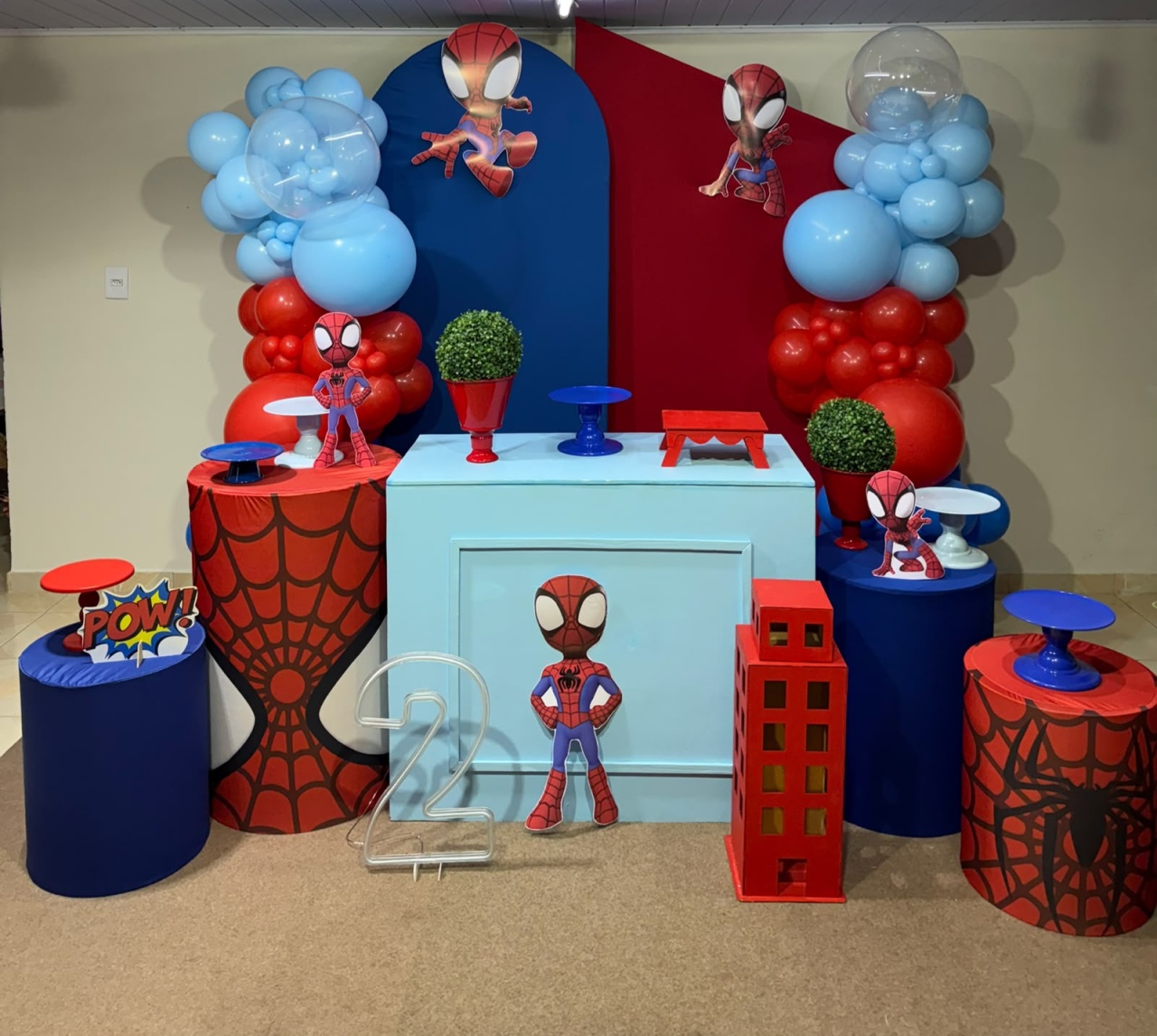 Kit Homem Aranha 6 - DECOR FESTAS PEGUE MONTE & BALÕES