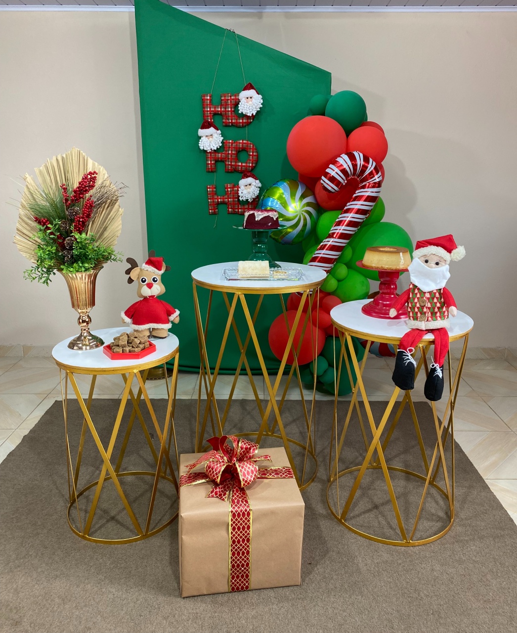 Kit Natal 7 - DECOR FESTAS PEGUE MONTE & BALÕES