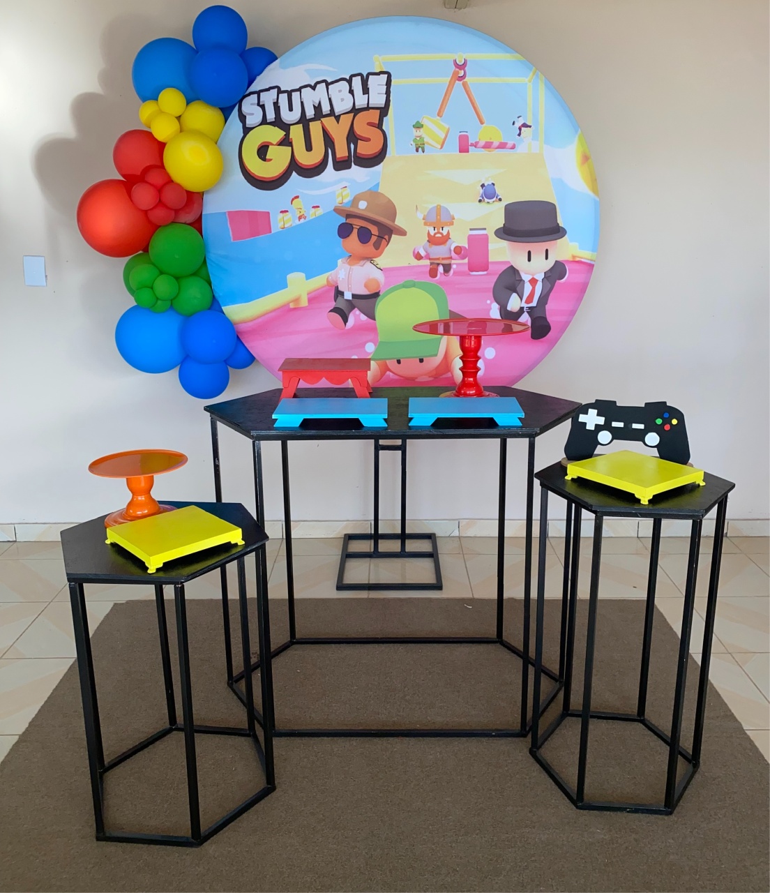 Kit Stumbleguys 1 - DECOR FESTAS PEGUE MONTE & BALÕES