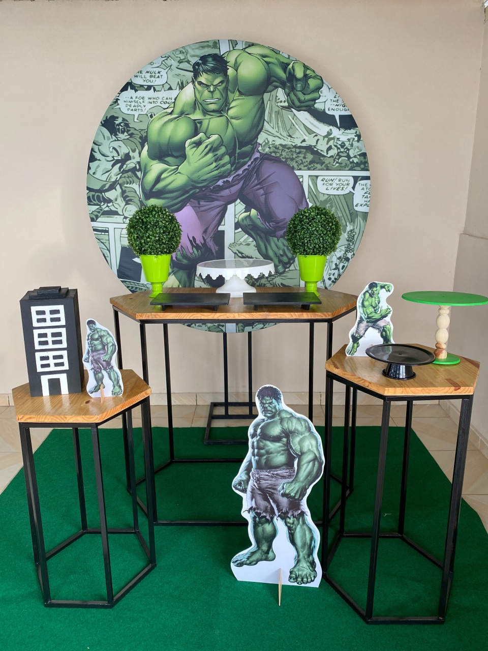 Kit Hulk 1 - DECOR FESTAS PEGUE MONTE & BALÕES