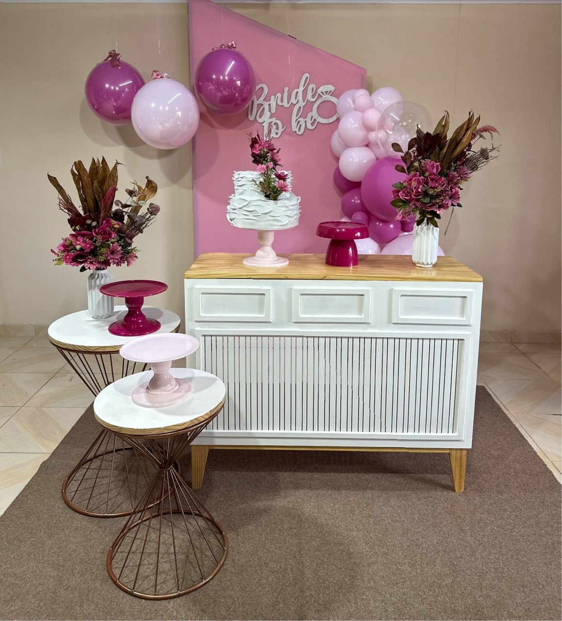 Kit Cha de Lingerie Rosa 20 - DECOR FESTAS PEGUE MONTE & BALÕES
