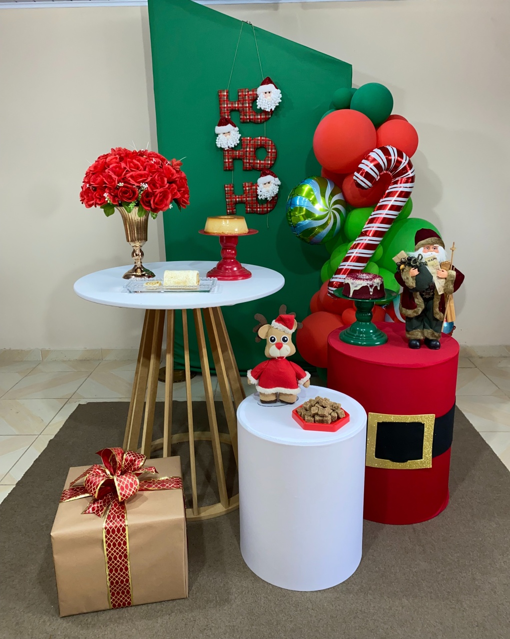 Kit Natal 10 - DECOR FESTAS PEGUE MONTE & BALÕES