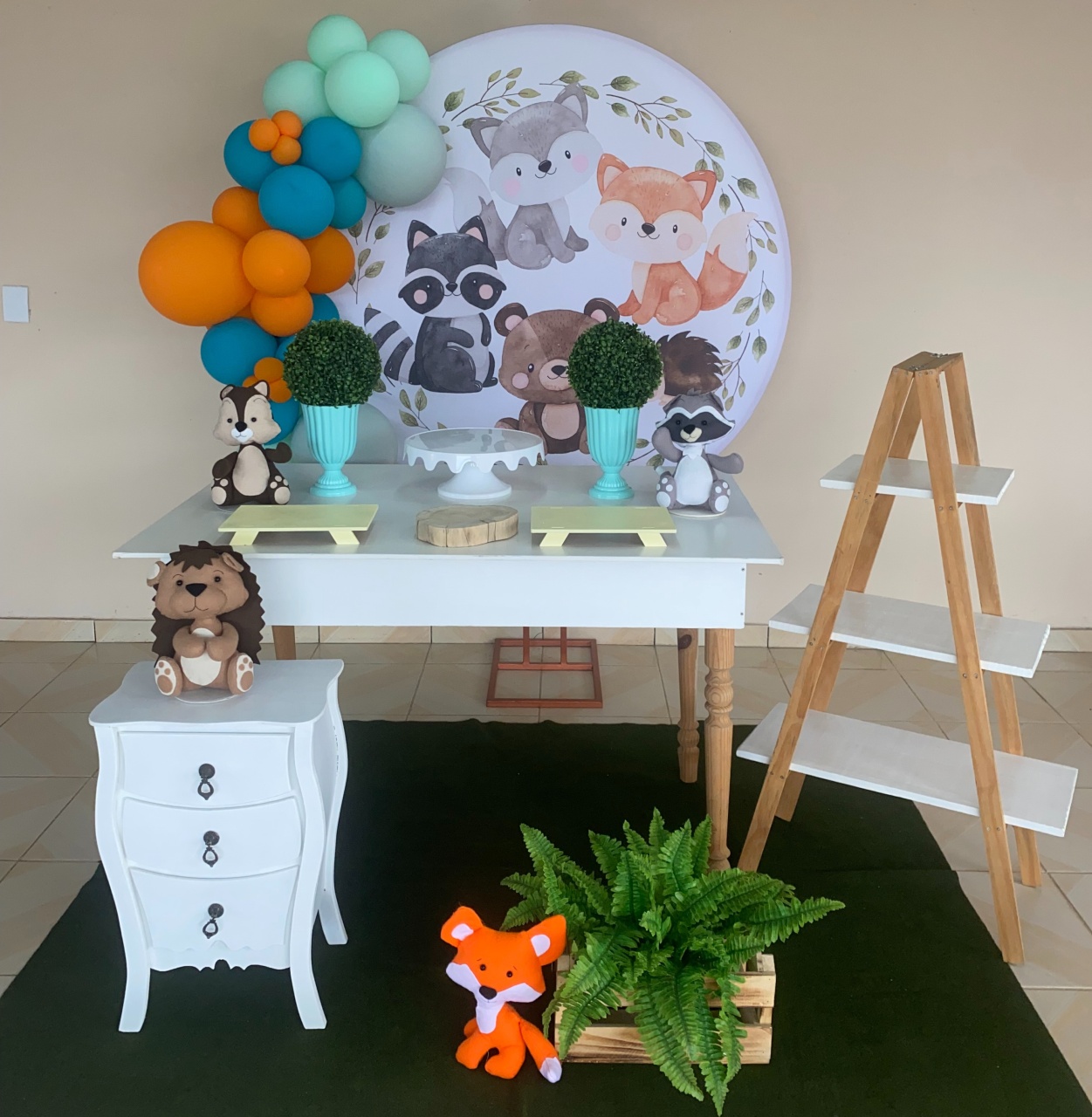 Kit Bosque Menino 1 - DECOR FESTAS PEGUE MONTE & BALÕES