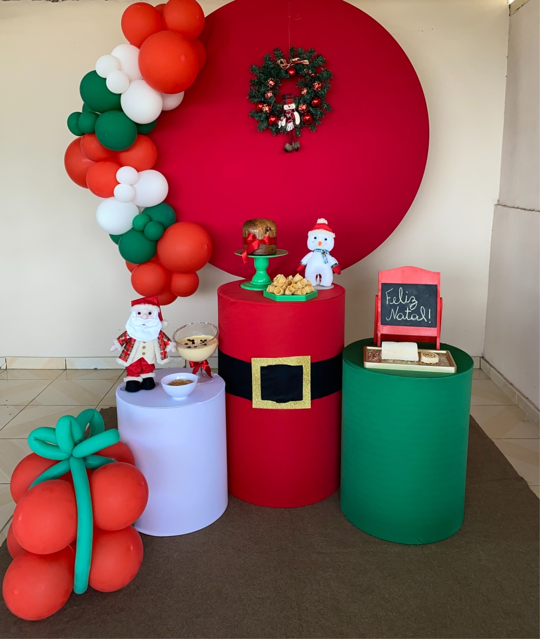 Kit Natal 1 - DECOR FESTAS PEGUE MONTE & BALÕES