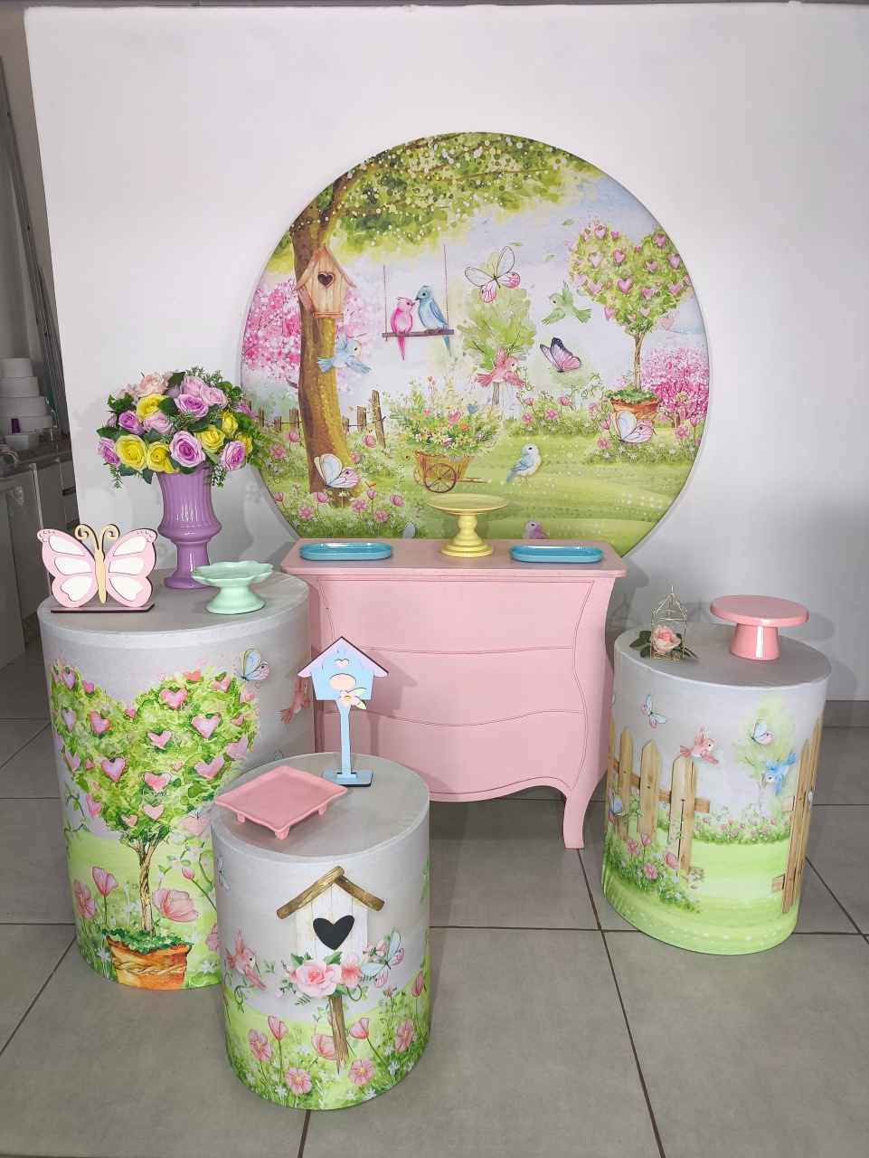 Jardim Kit 2 - Bel kids festas e eventos 