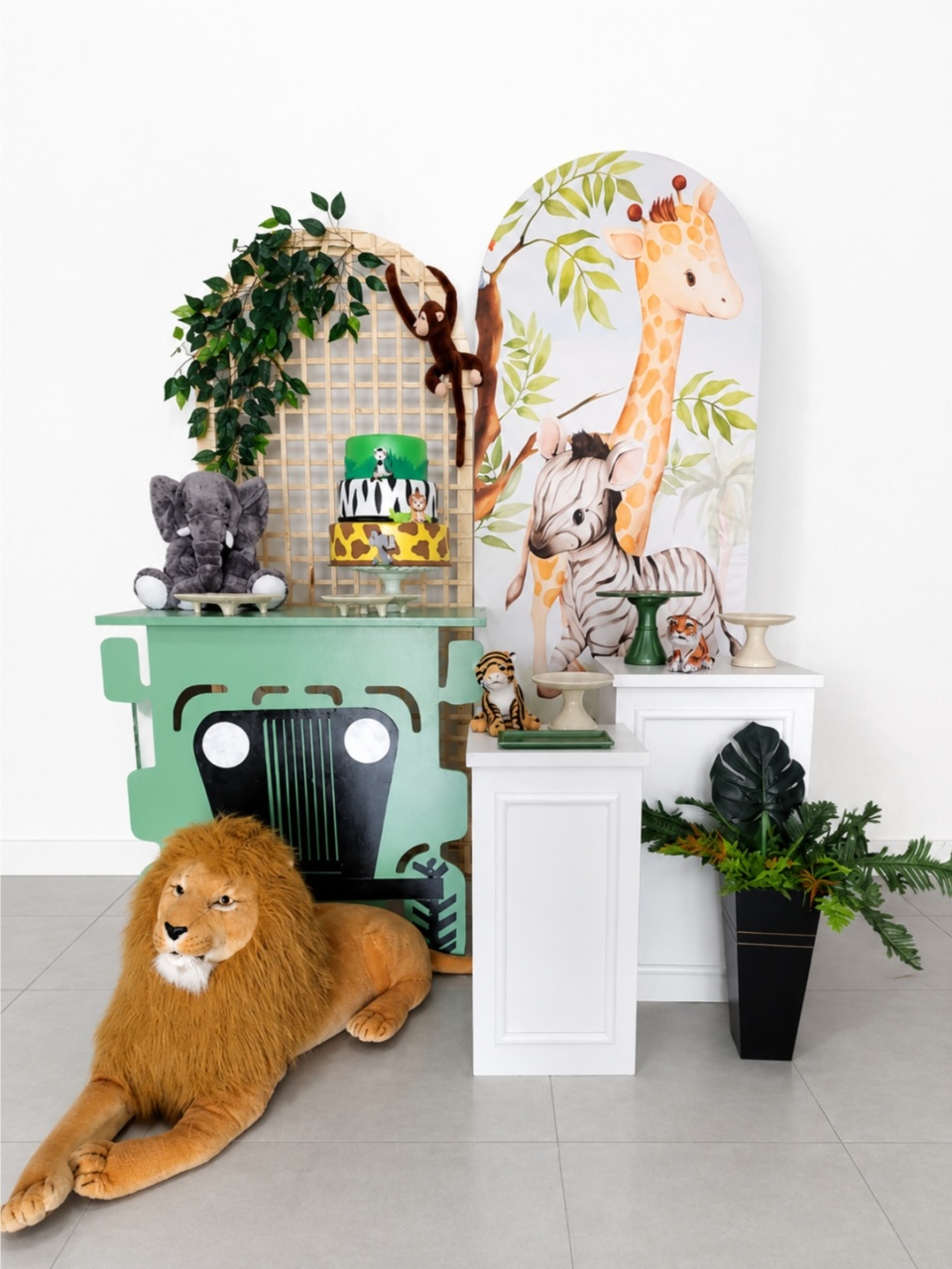 Kit Safari ( Composição) - Bel kids festas e eventos 