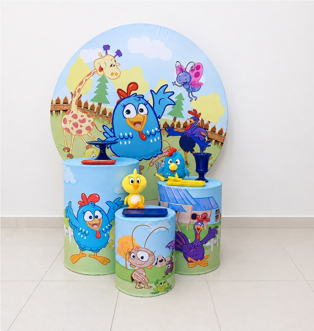 Kit 1 Galinha Pintadinha - Bel kids festas e eventos 