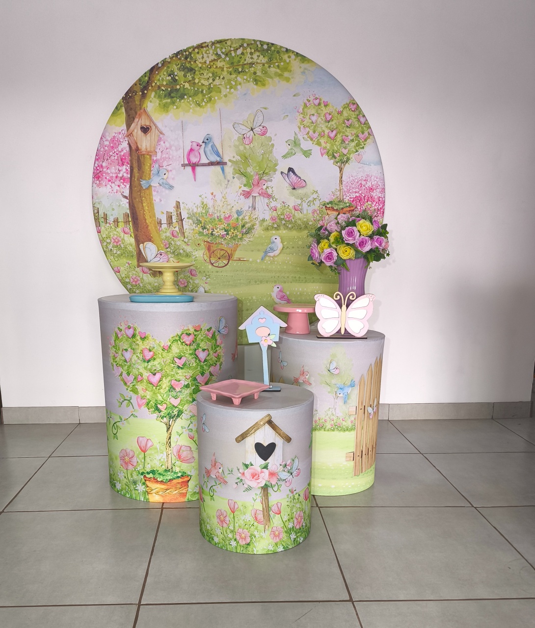 Jardim Kit 1 - Bel kids festas e eventos 