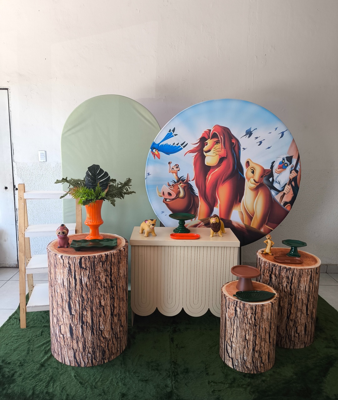 Kit 3 Rei Leão  - Bel kids festas e eventos 
