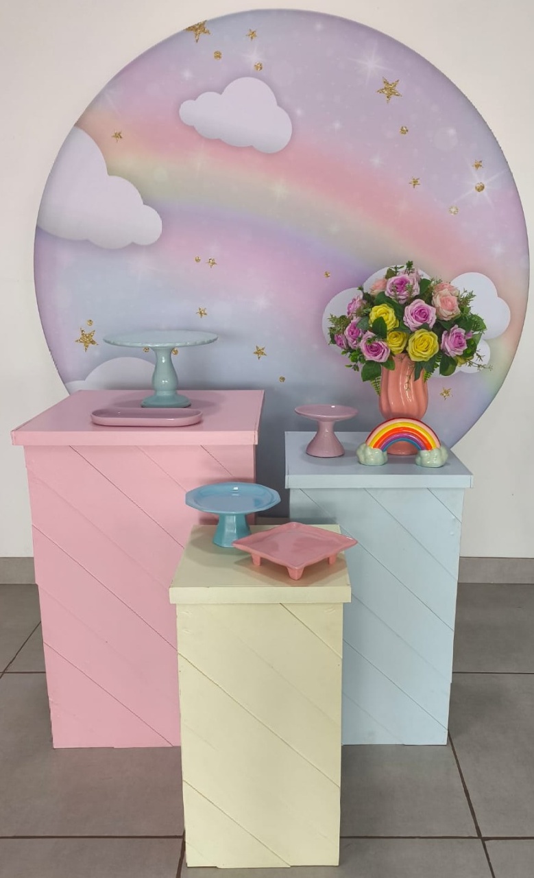 Arco Íris Kit1 - Bel kids festas e eventos 