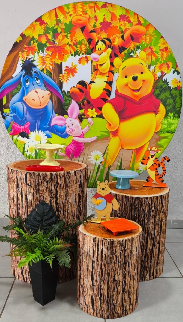 Ursinho Pooh Kit 1 - Bel kids festas e eventos 