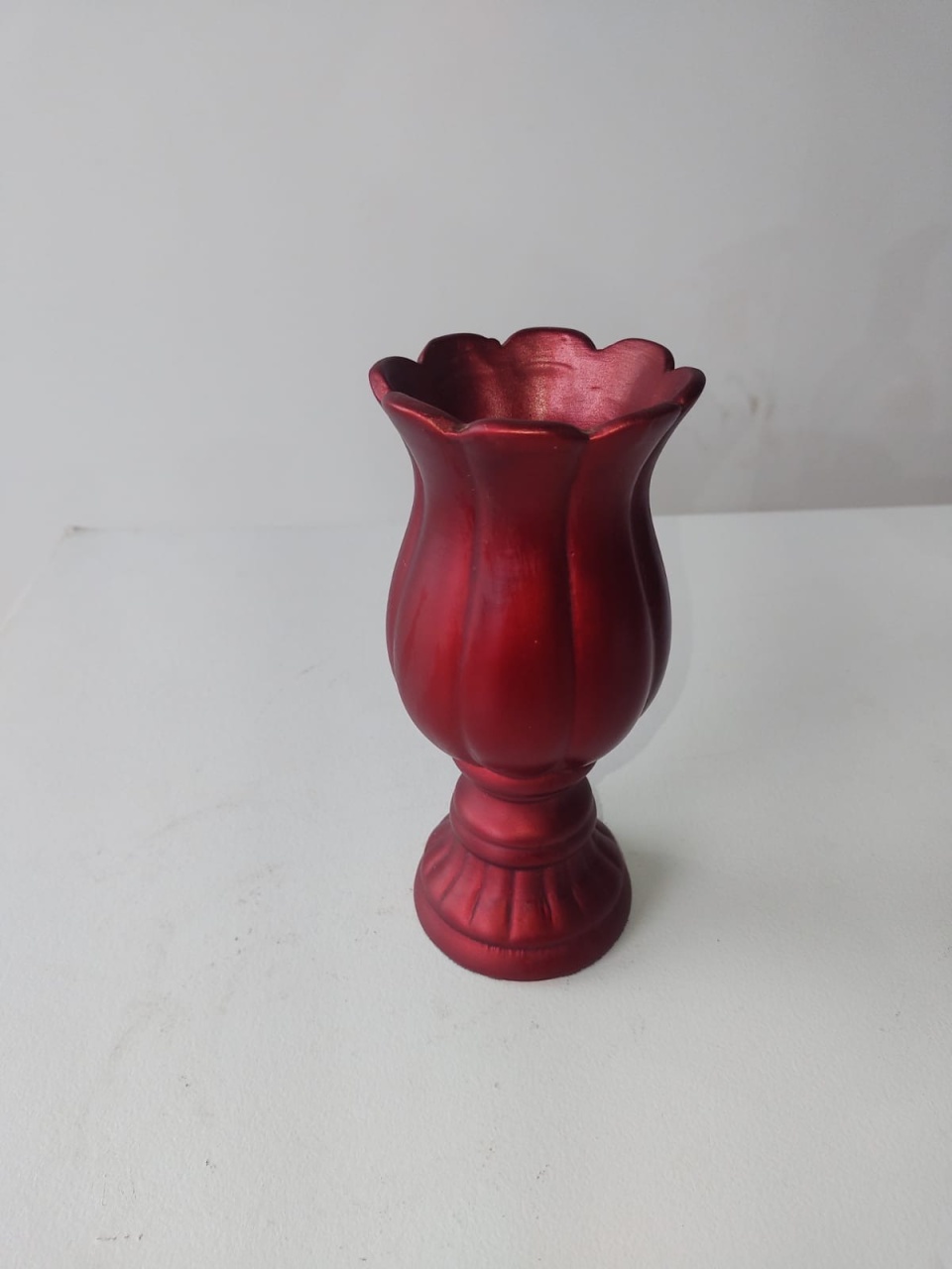 Vaso Vermelho Escuro Pequeno - Bel kids festas e eventos 