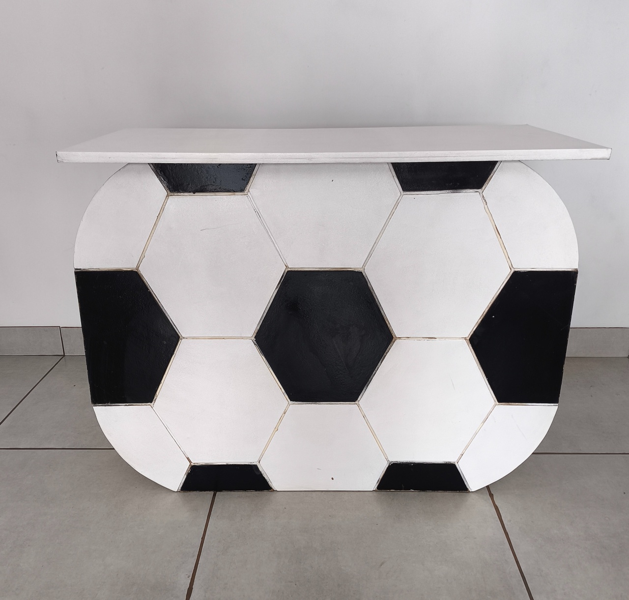 Mesa Personalizada ( Bola de Futebol) - Bel kids festas e eventos 