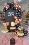 Kit Preto Com Rose  - imagem 1