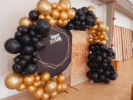 Kit Preto Com Dourado 3/ J.  - imagem 1