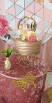 Kit Rosê Gold Com Três Painéis  - imagem 3