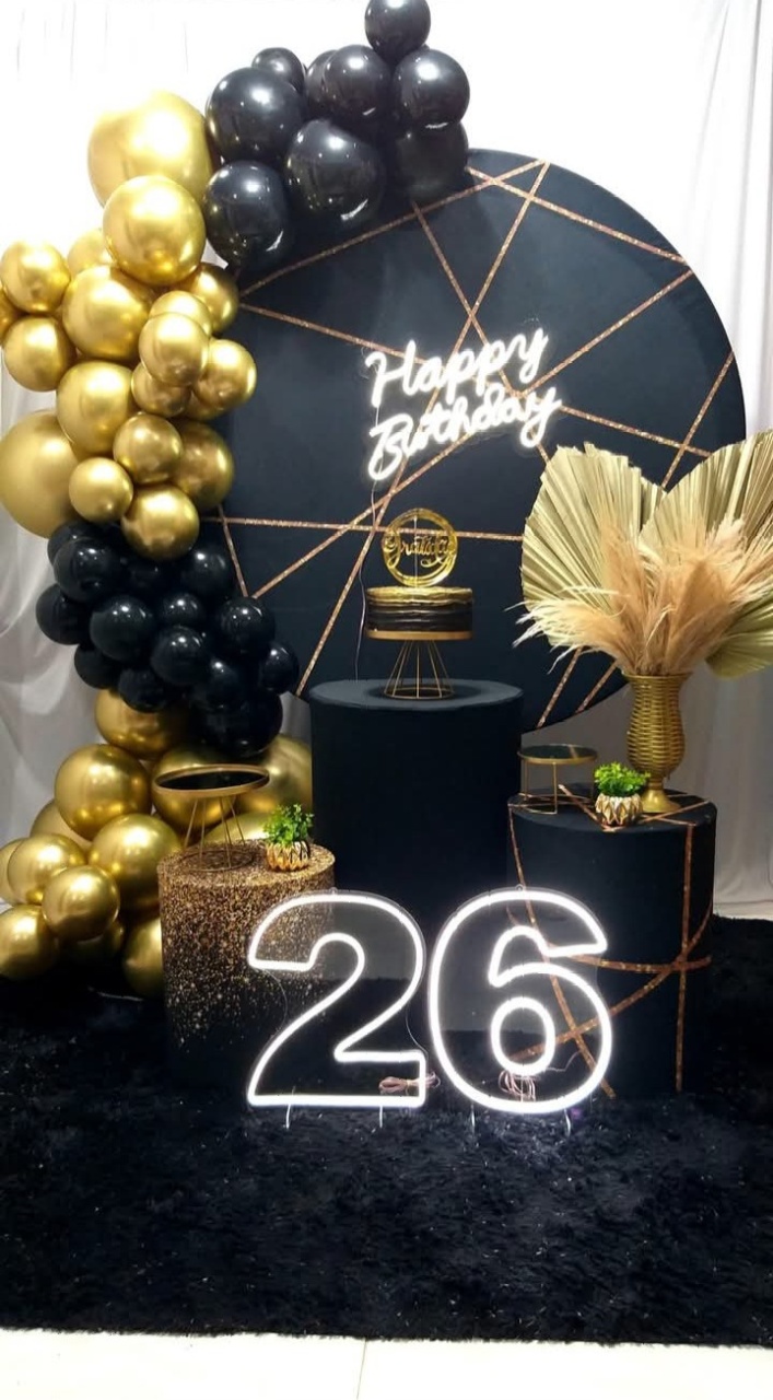 Kit Preto Com Dourado 3 - jessica jardin dos Reis
