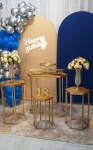 Kit Azul E Bege Dois Paineis - imagem 2