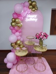 Kit Rosa Com Dourado J.  - imagem 3