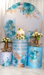 Floral Azul Tiffany  - imagem 1