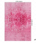 Capa Painel Retangular Rosa Imitação Gliter - imagem 2