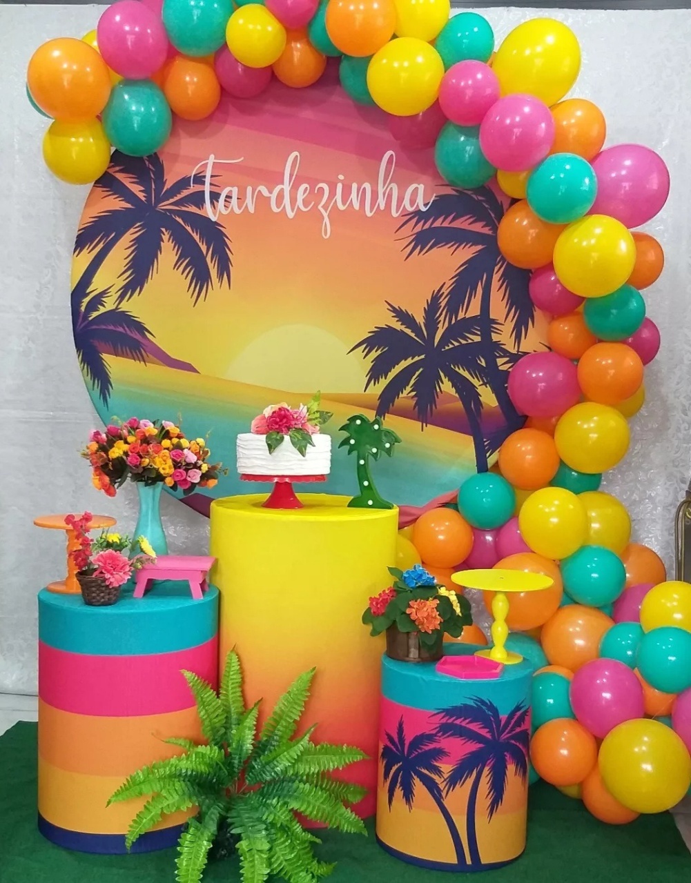 Kit Tardezinha Tropical 01 - jessica jardin dos Reis