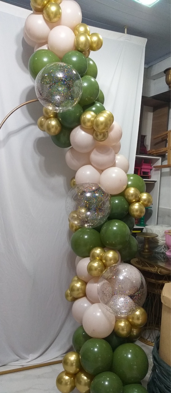 Arcos  de Balão Desconstruido 08 - jessica jardin dos Reis