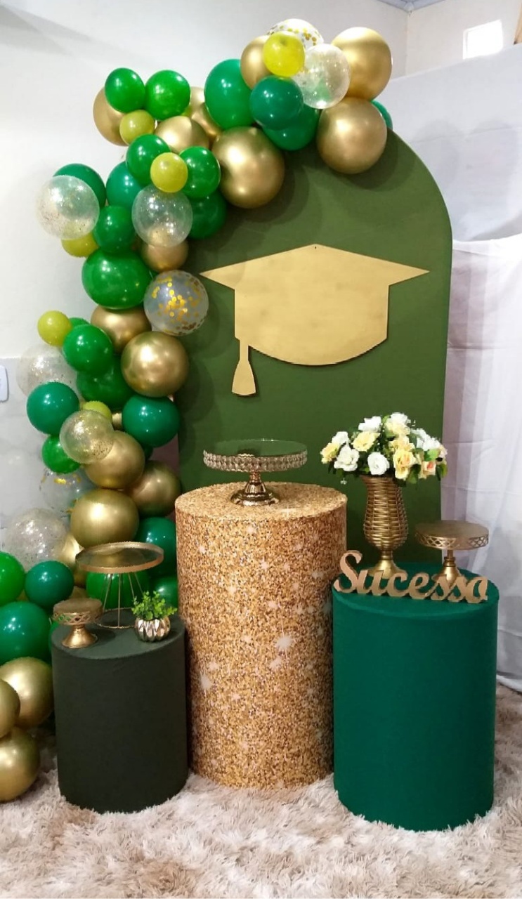 Formatura Tons Verde - jessica jardin dos Reis