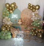 Kit Dourado Com Verde Chá  - imagem 5