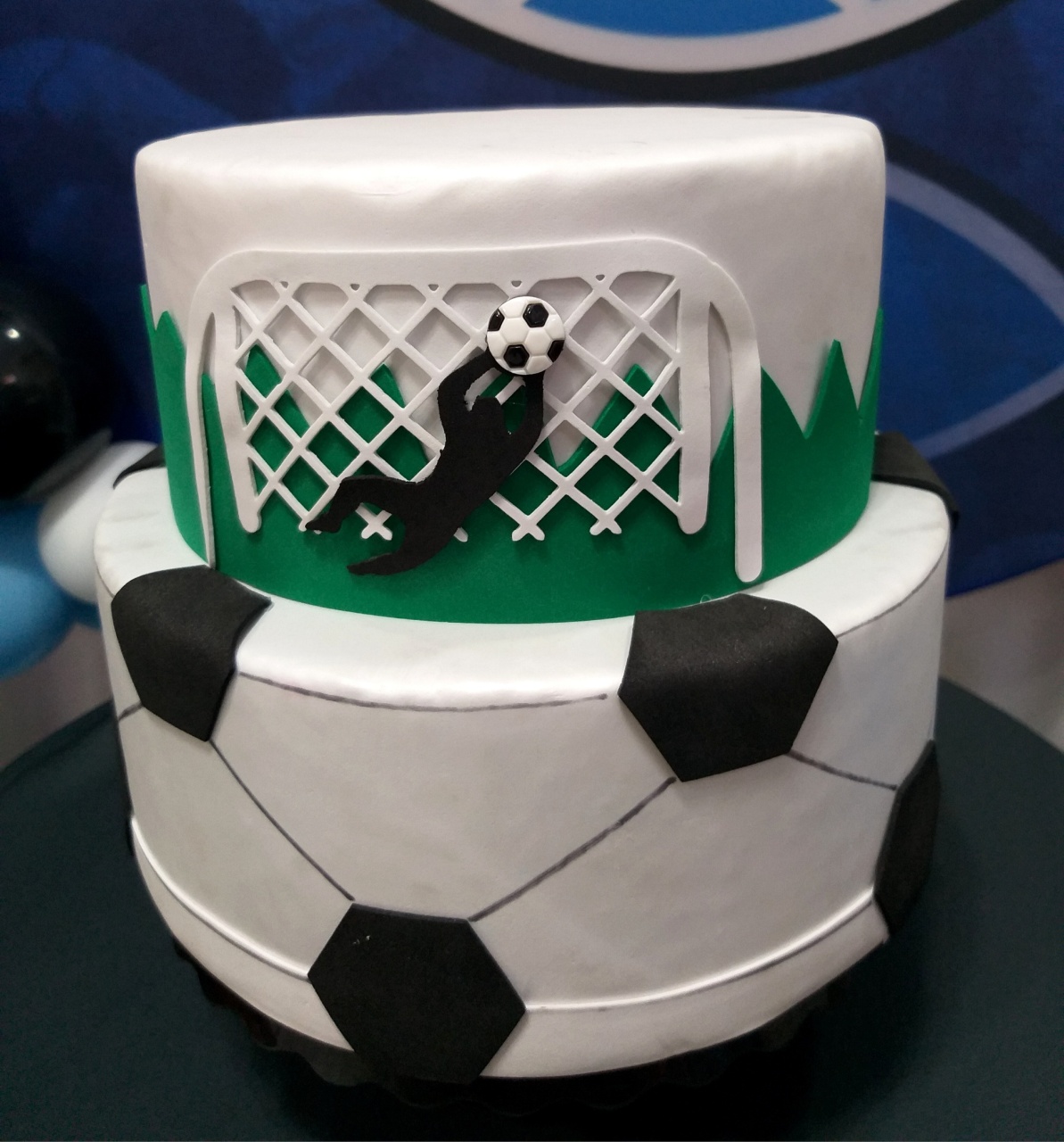 Bolo Fake Futebol  - jessica jardin dos Reis
