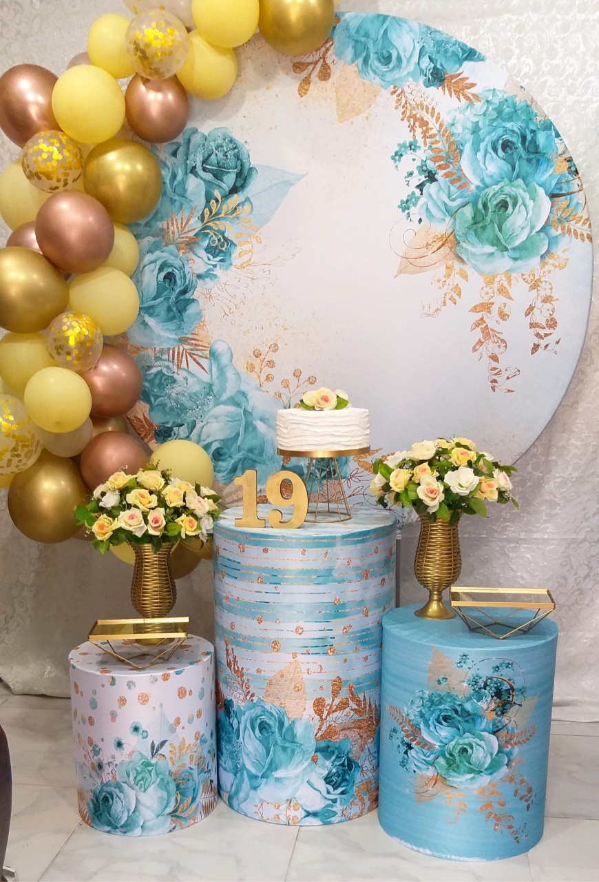 Floral Azul Tiffany 02 - jessica jardin dos Reis