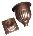Vaso Grego Dourado  - imagem 3