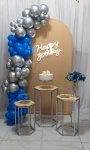 Kit Azul Com Prata  - imagem 2