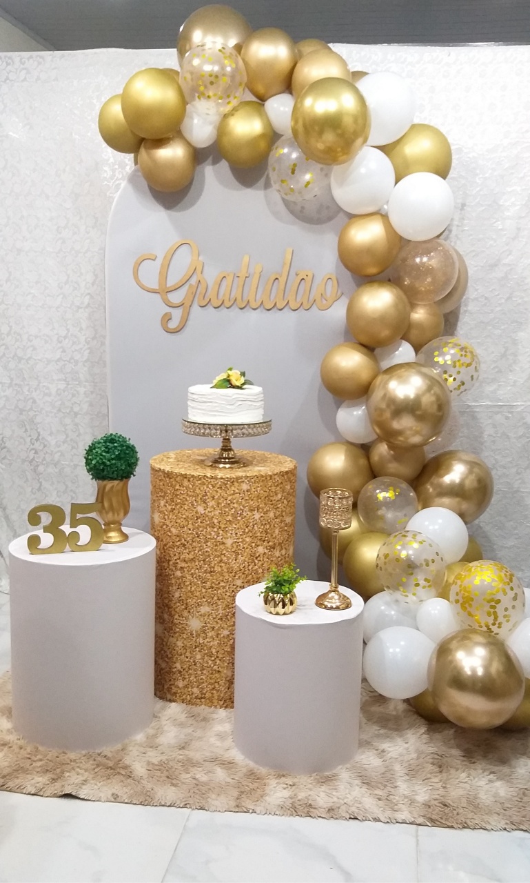 Kit Dourado E Branco 02 - jessica jardin dos Reis