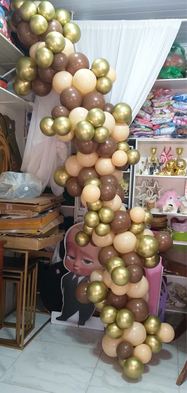 Arcos  de Balão Desconstruido 07 - jessica jardin dos Reis