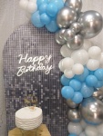 Kit Prata Com Azul E Branco - imagem 2