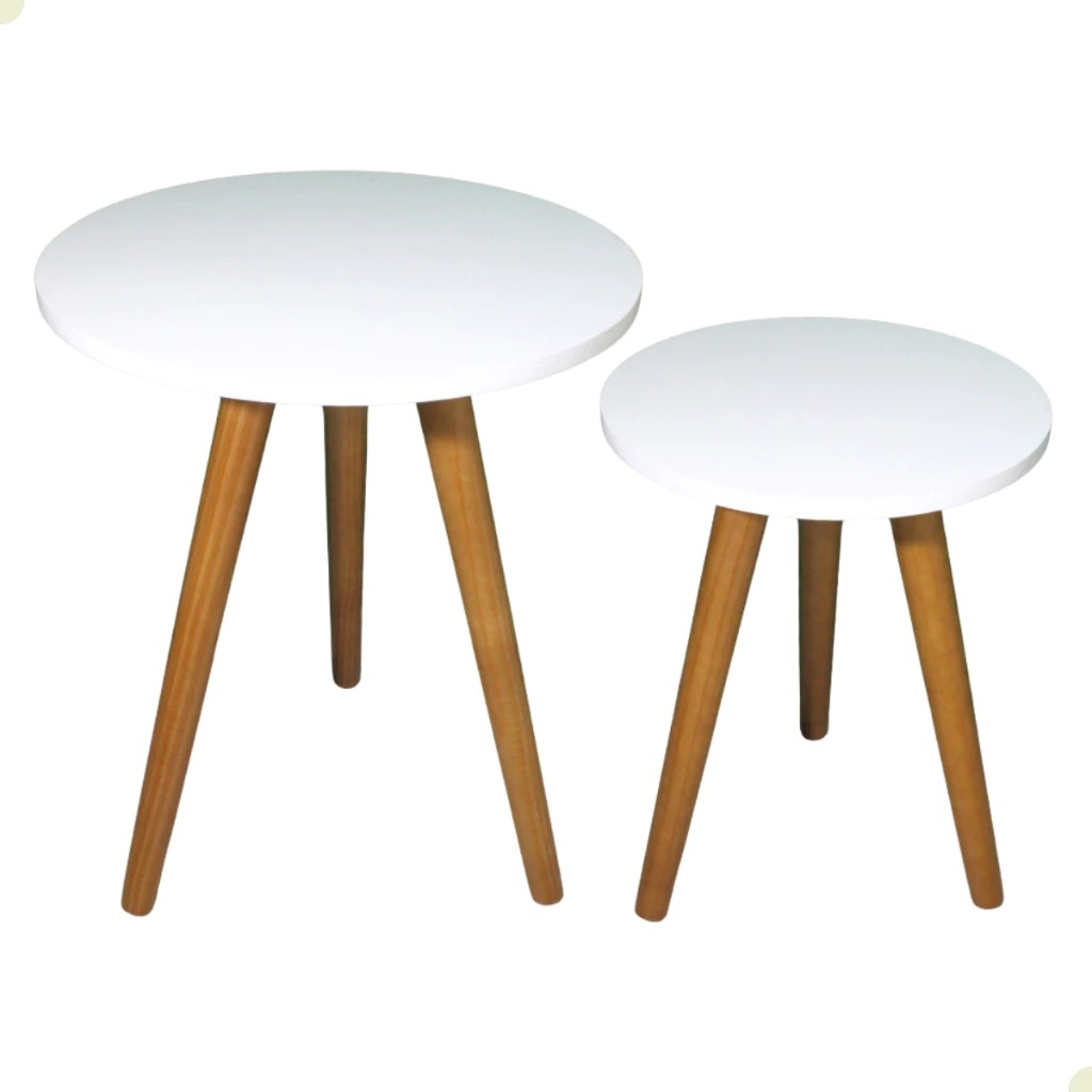 Trio de Mesa Palito Retrô/1 Un. T./1Un. J - jessica jardin dos Reis