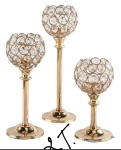 3 Pcs Ornamentos Castiçal  - imagem 1