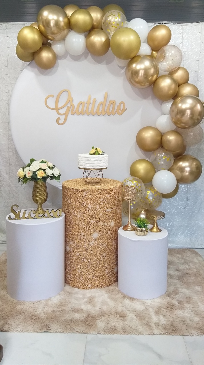 Kit Dourado E Branco 01 - jessica jardin dos Reis