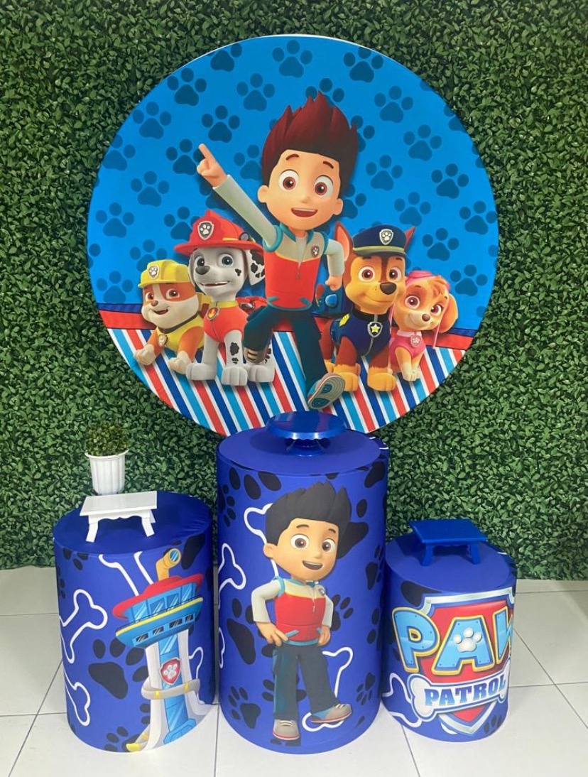 Patrulha Canina Azul  - Decorkidfesta