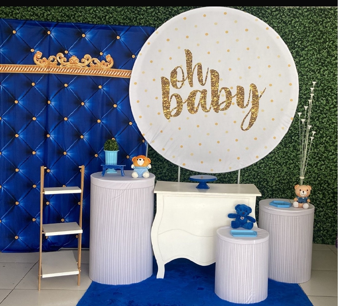 Oh Baby Azul  - Decorkidfesta