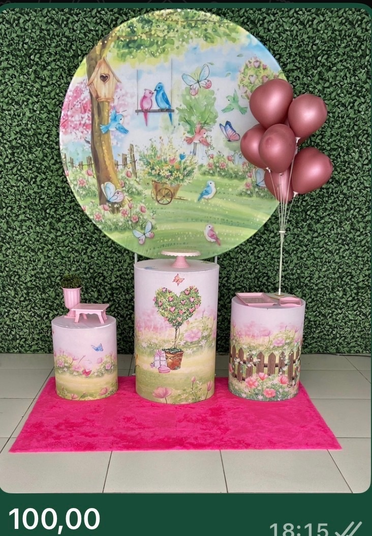 Jardim Encantado  - Decorkidfesta