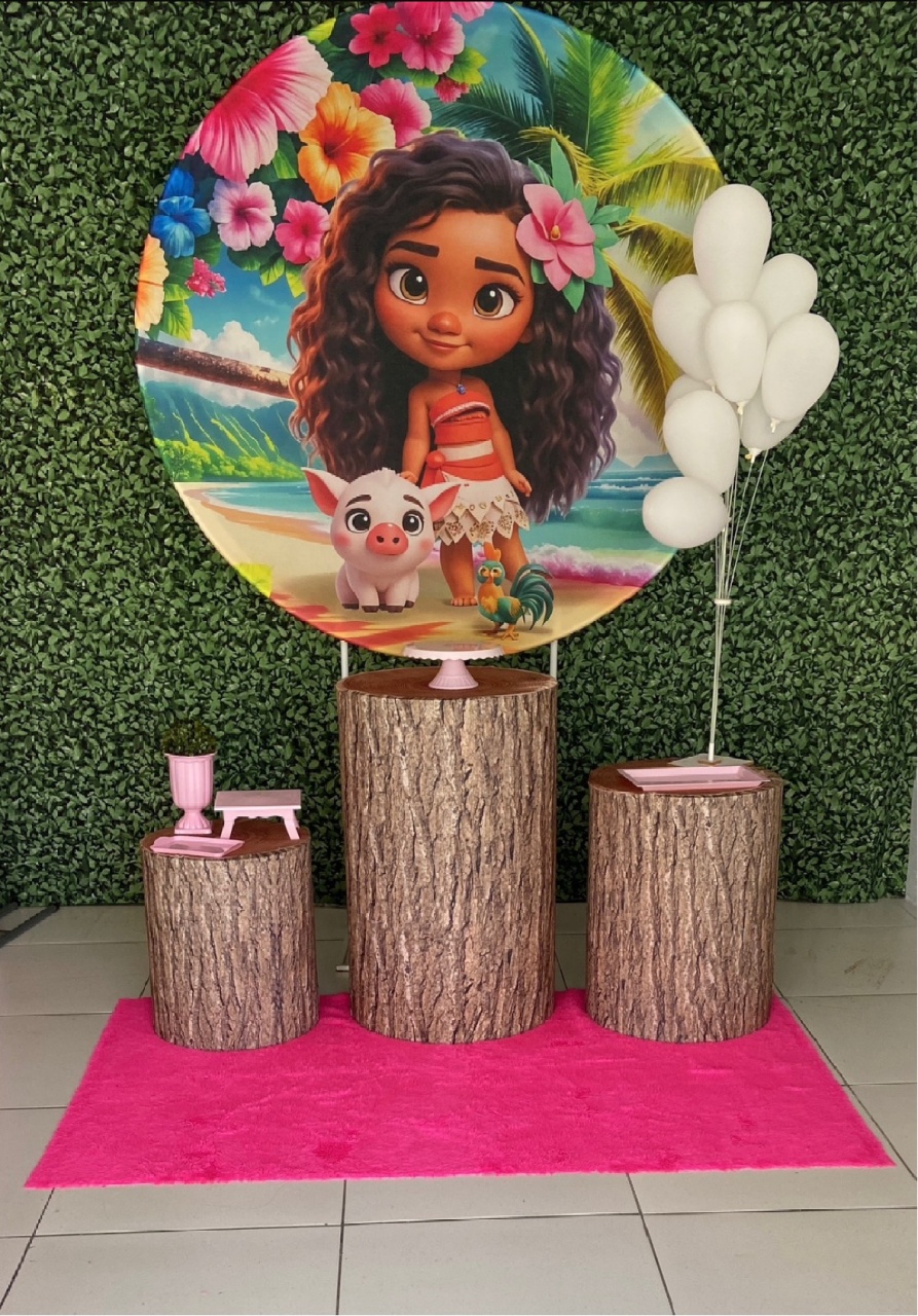 Capa Moana Criança  - Decorkidfesta