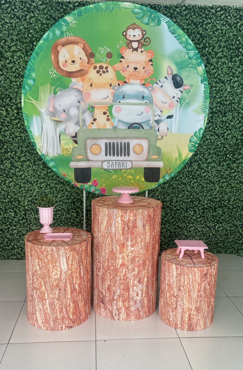 Safari Menina  - Decorkidfesta
